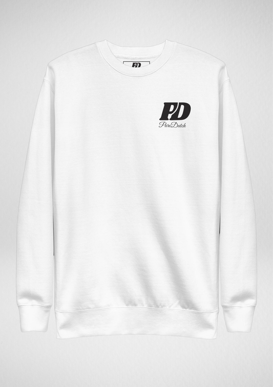 Premium Sweatshirt Wit