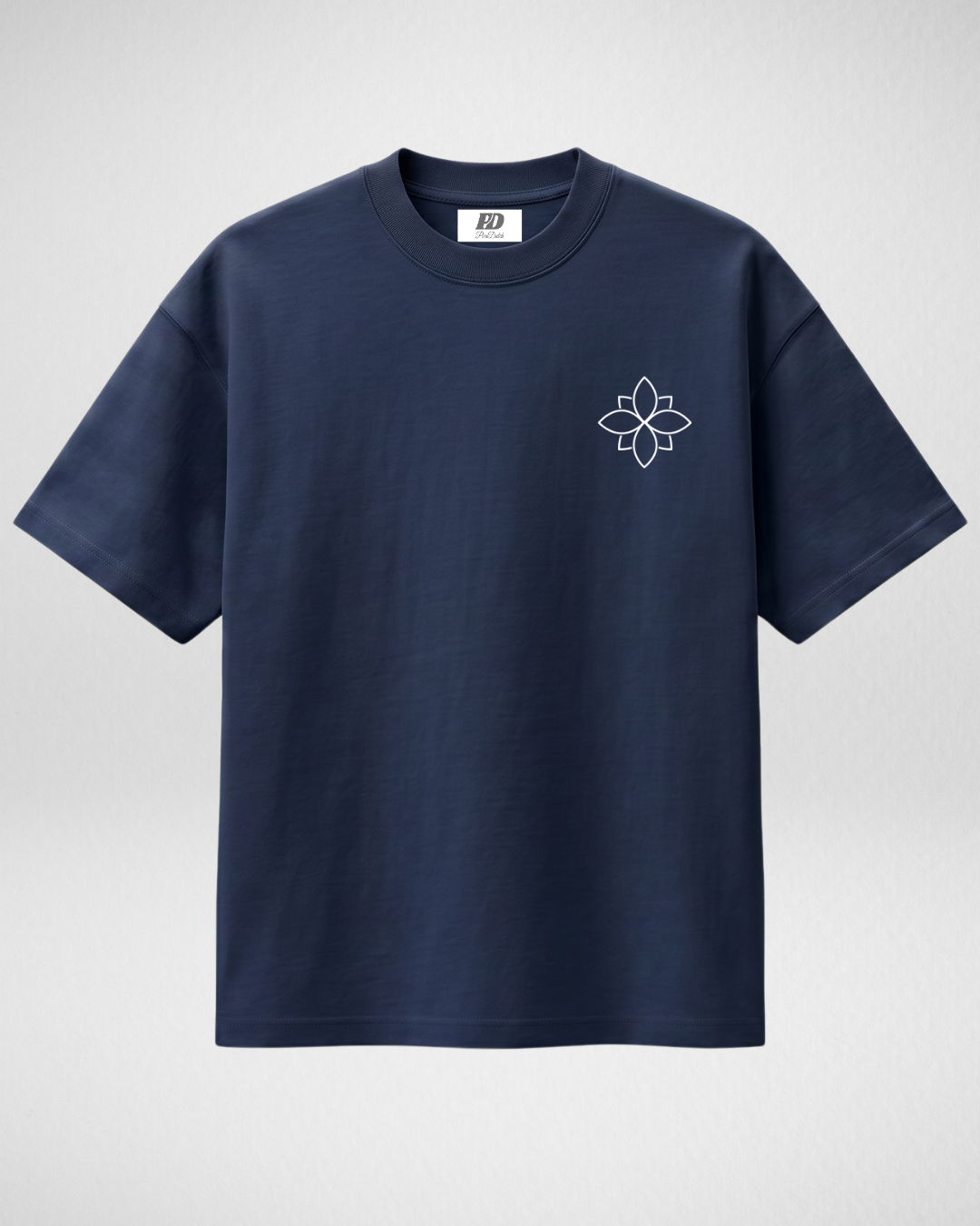 Pure Dutch Navy/White Bloom Heavy – Tee