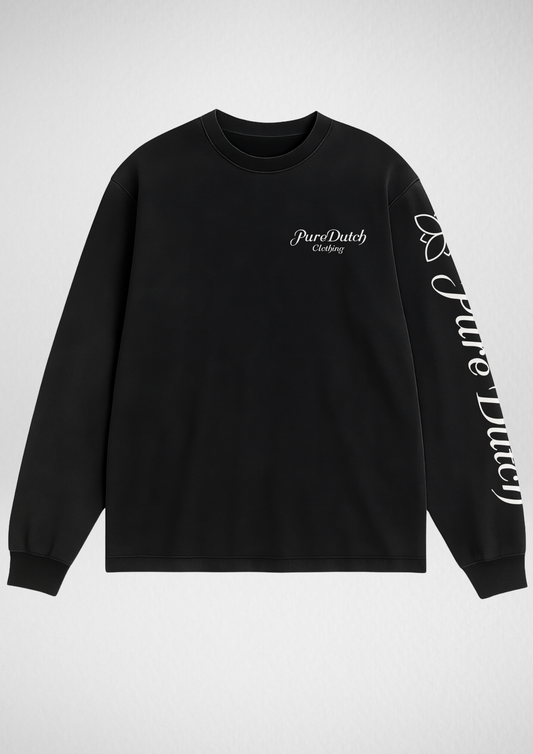 Pure Dutch Origin Longsleeve Black