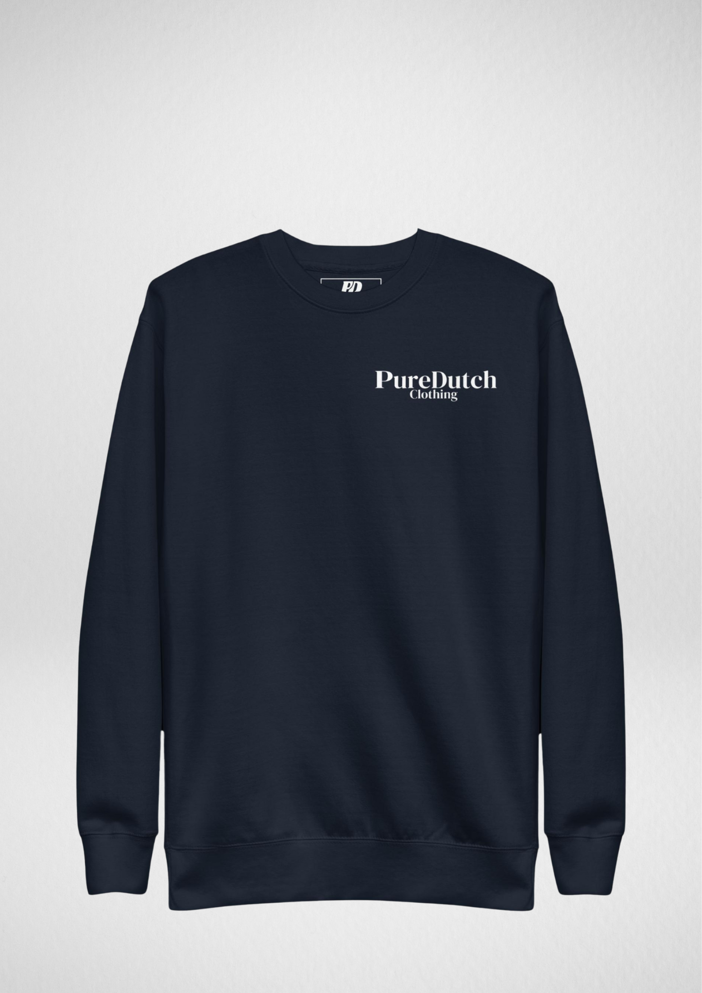 Premium Sweatshirt Navy blauw