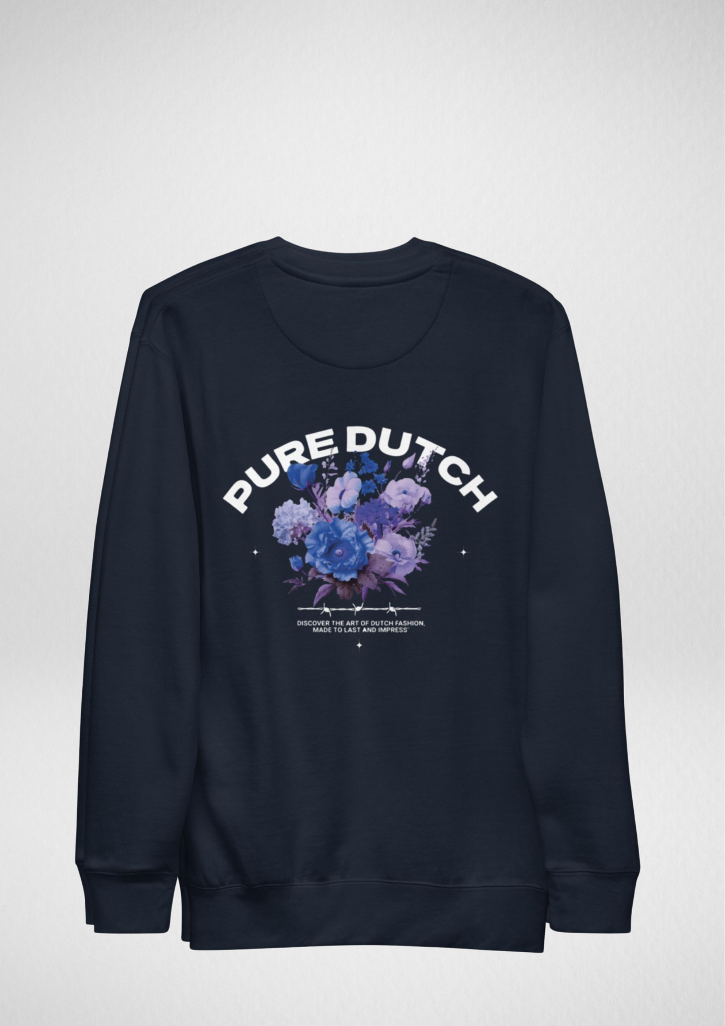 Premium Sweatshirt Navy blauw
