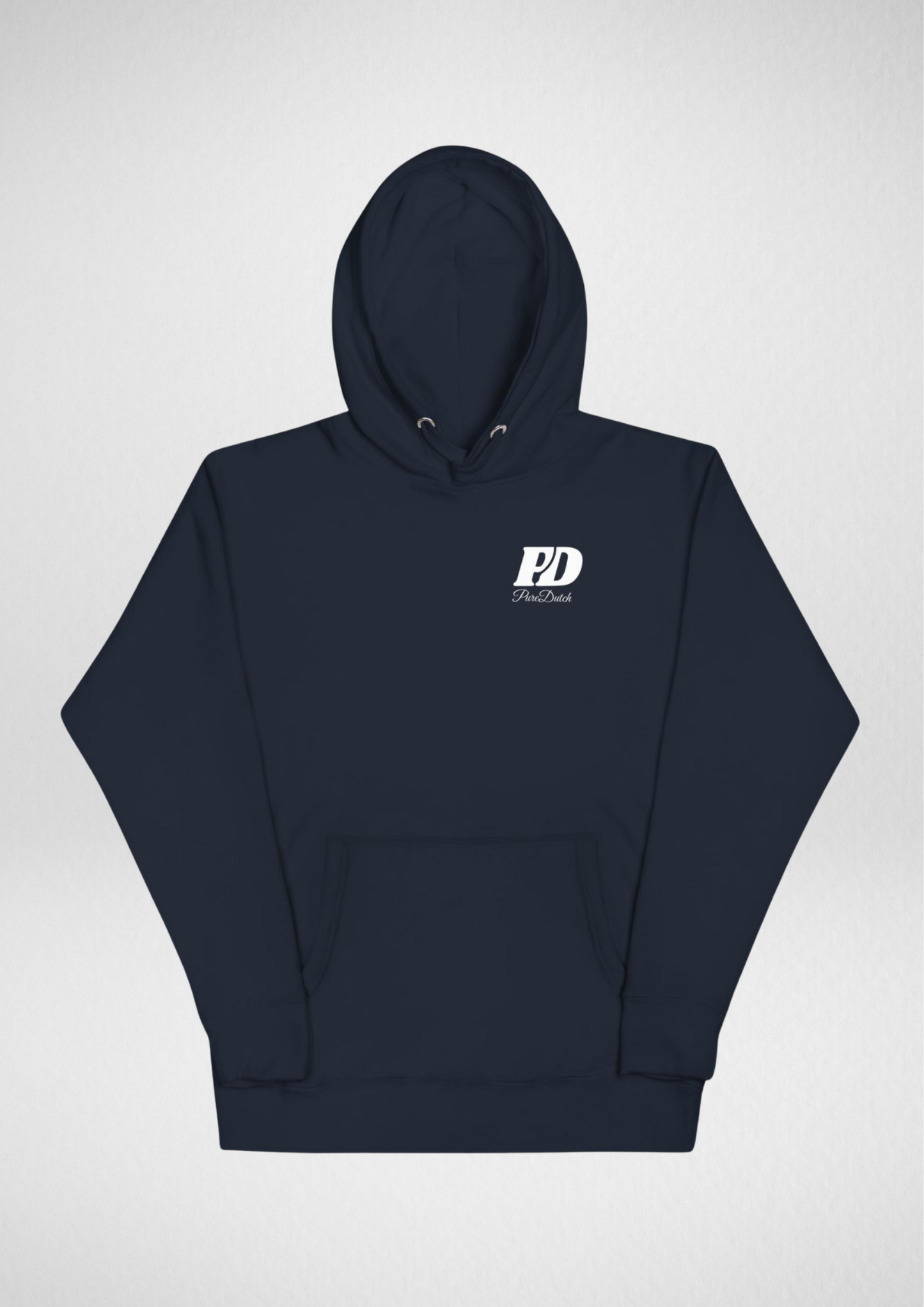 Hoodie Navy blauw