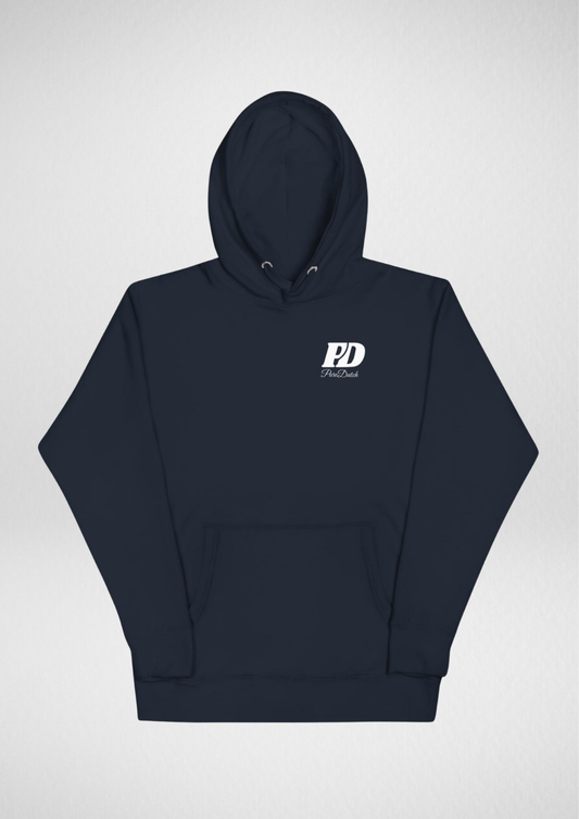 Hoodie Navy blauw