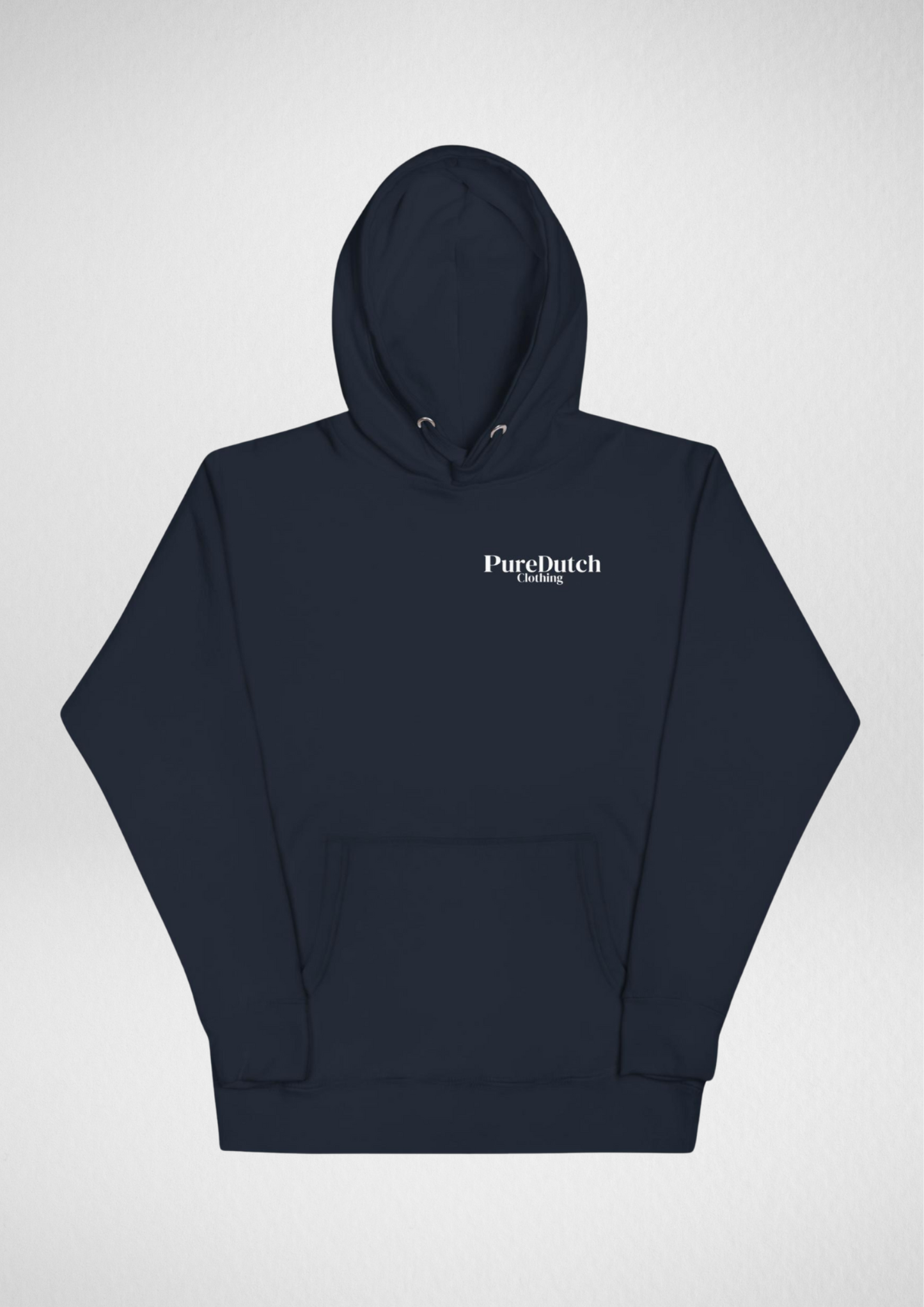 Hoodie Navy blauw
