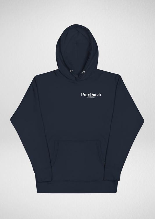 Hoodie Navy blauw