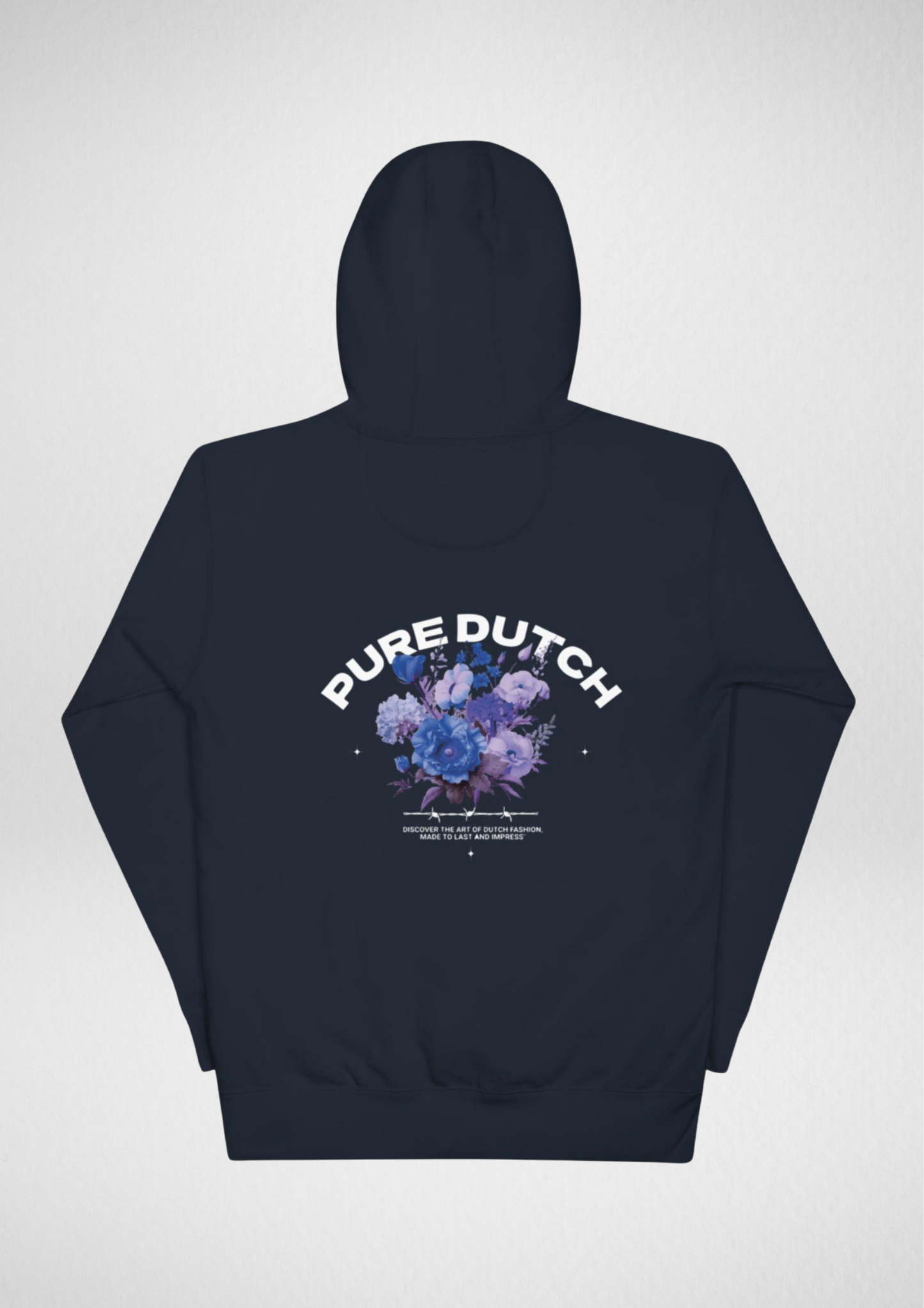 Hoodie Navy blauw