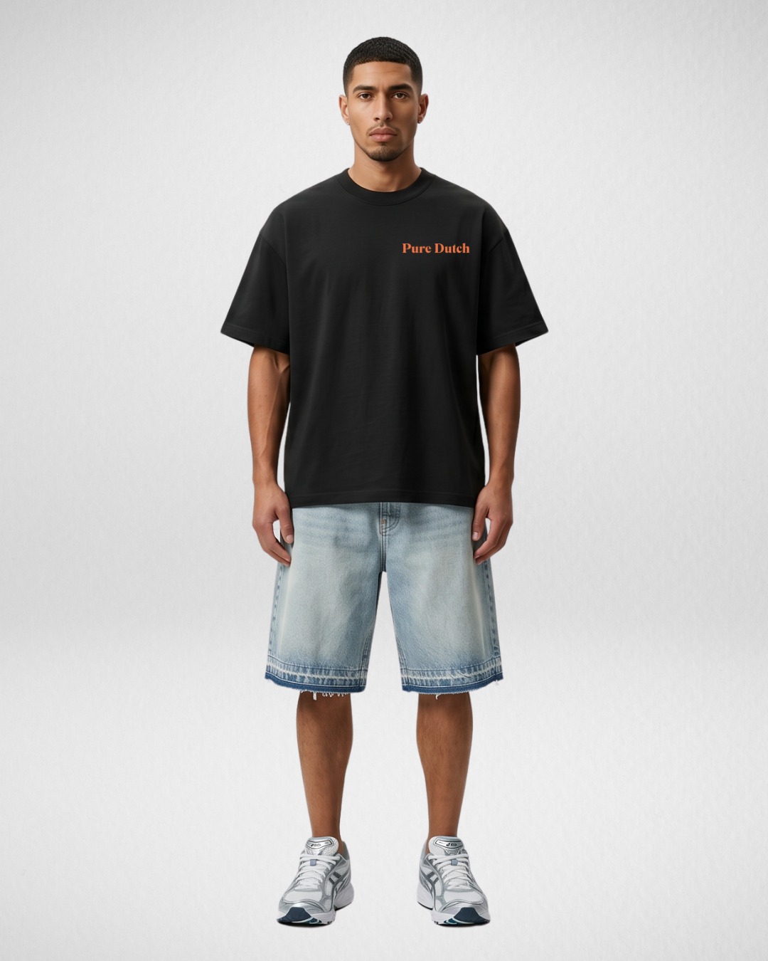 Pure Dutch Strike Tee – Black/Orange
