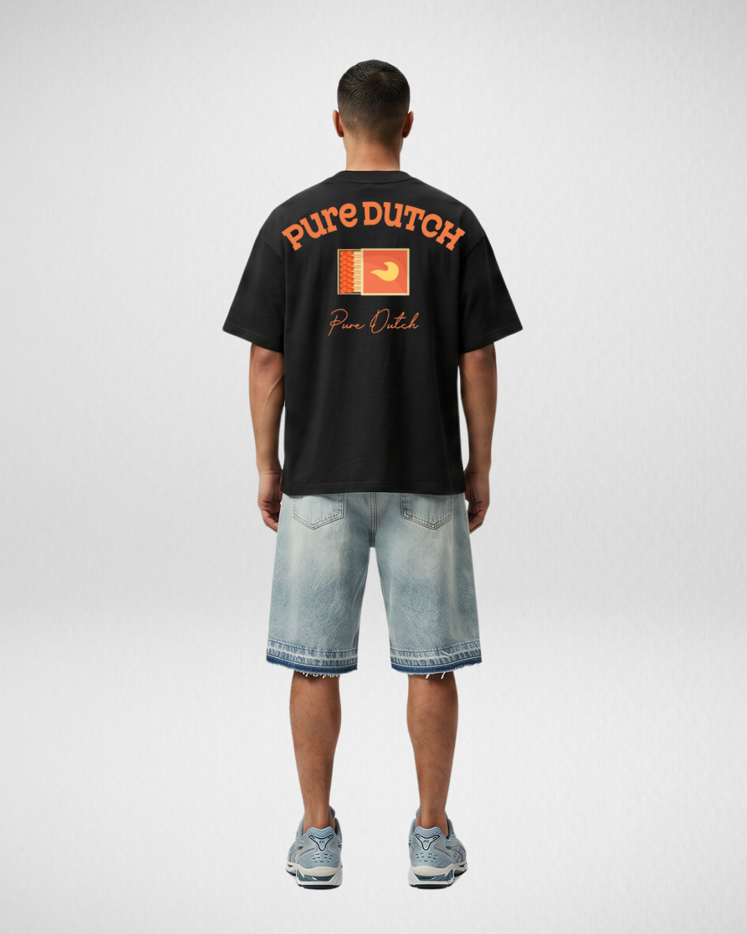 Pure Dutch Strike Tee – Black/Orange