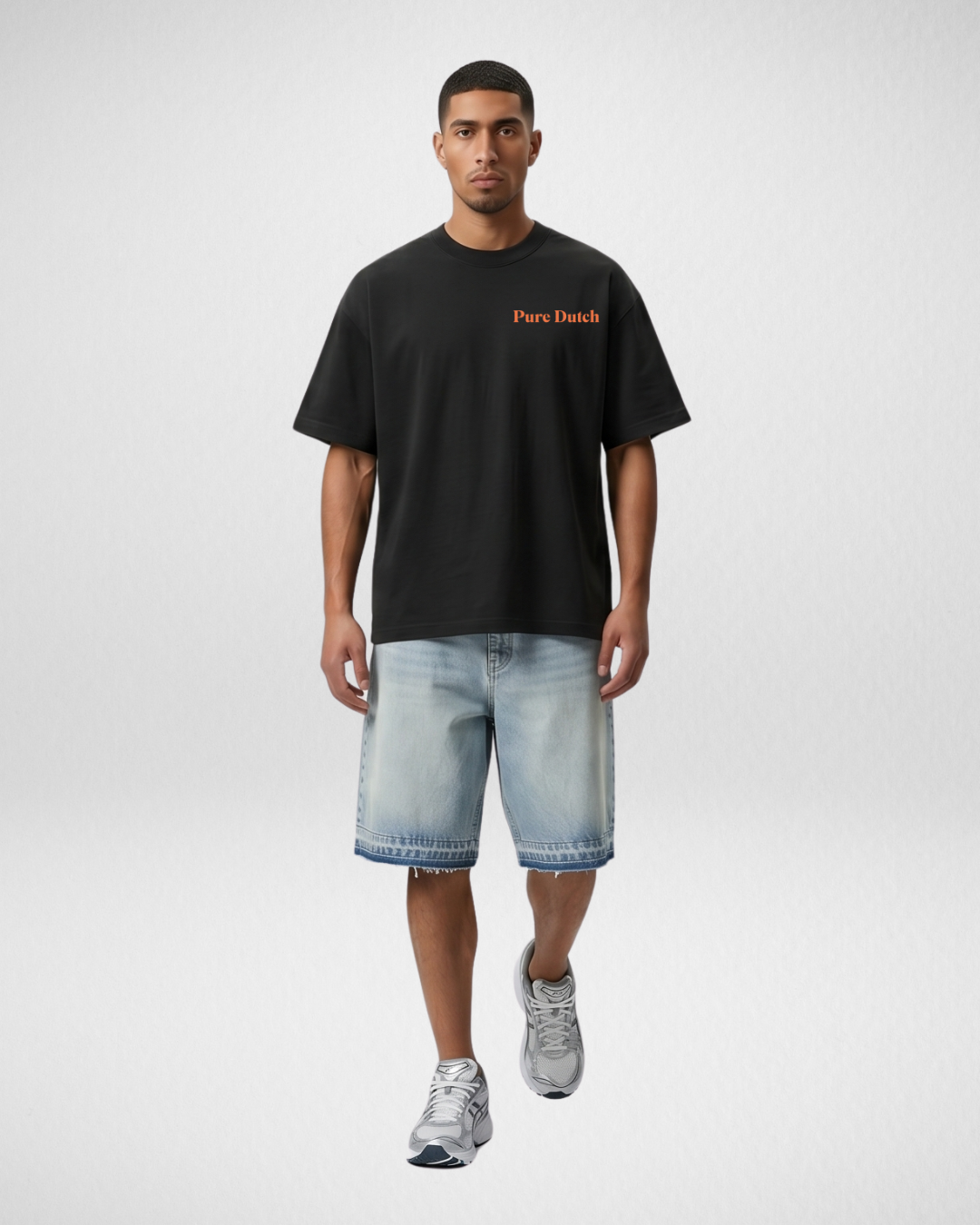 Pure Dutch Strike Tee – Black/Orange