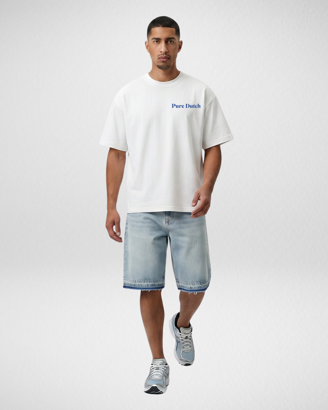 Pure Dutch Signature Heavy Tee – White