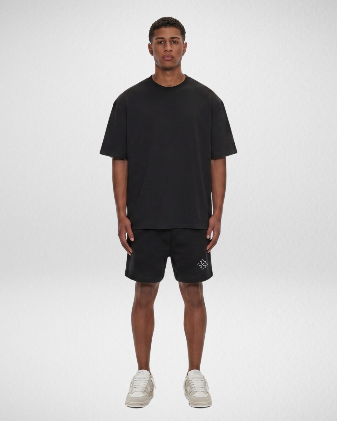 Pure Dutch Relax Track Shorts – Black Bloom