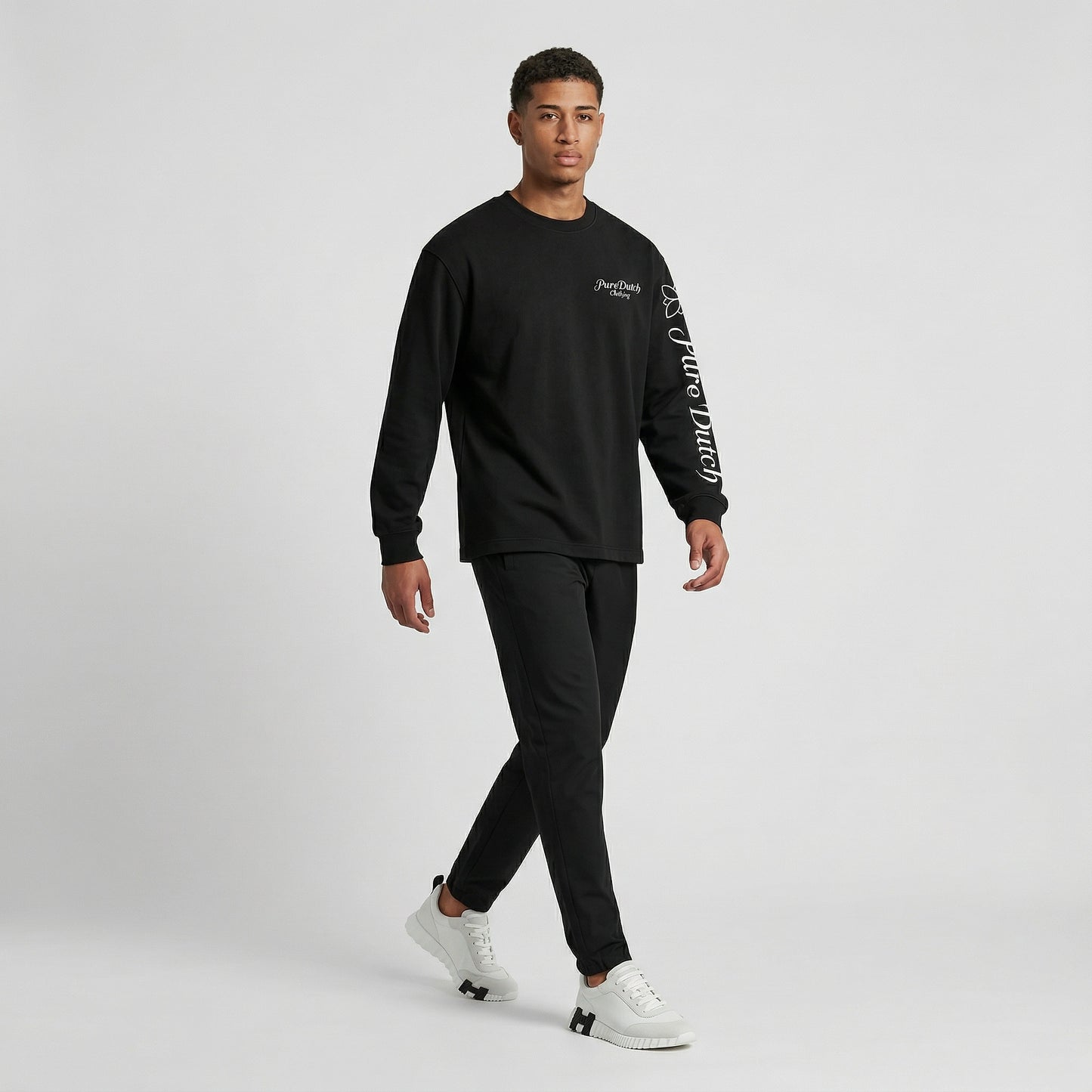 Pure Dutch Origin Longsleeve Black