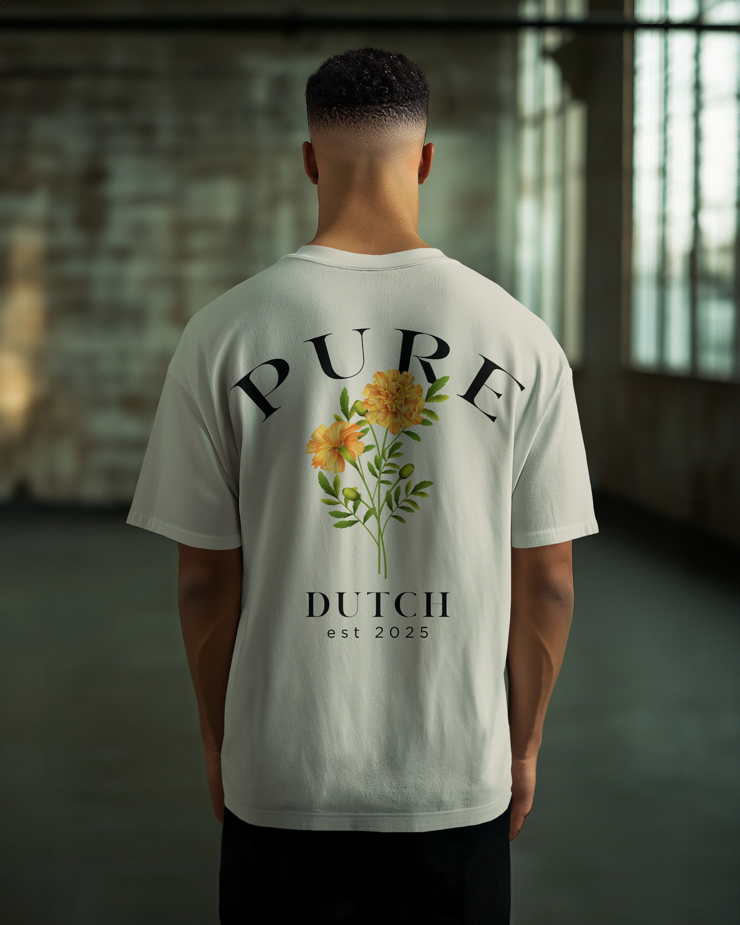 OVERSIZED TEE PURE FLOWER
