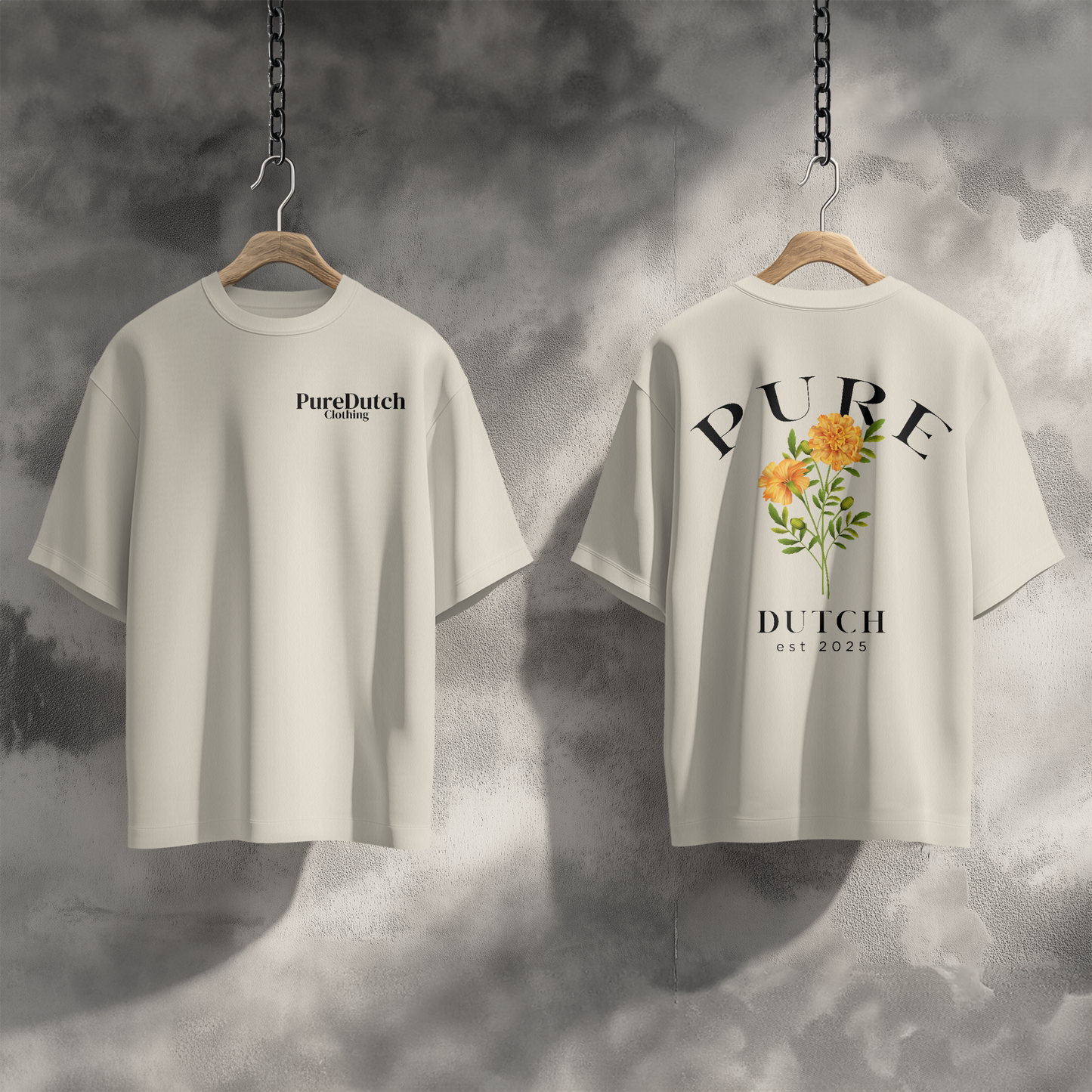 OVERSIZED TEE PURE FLOWER